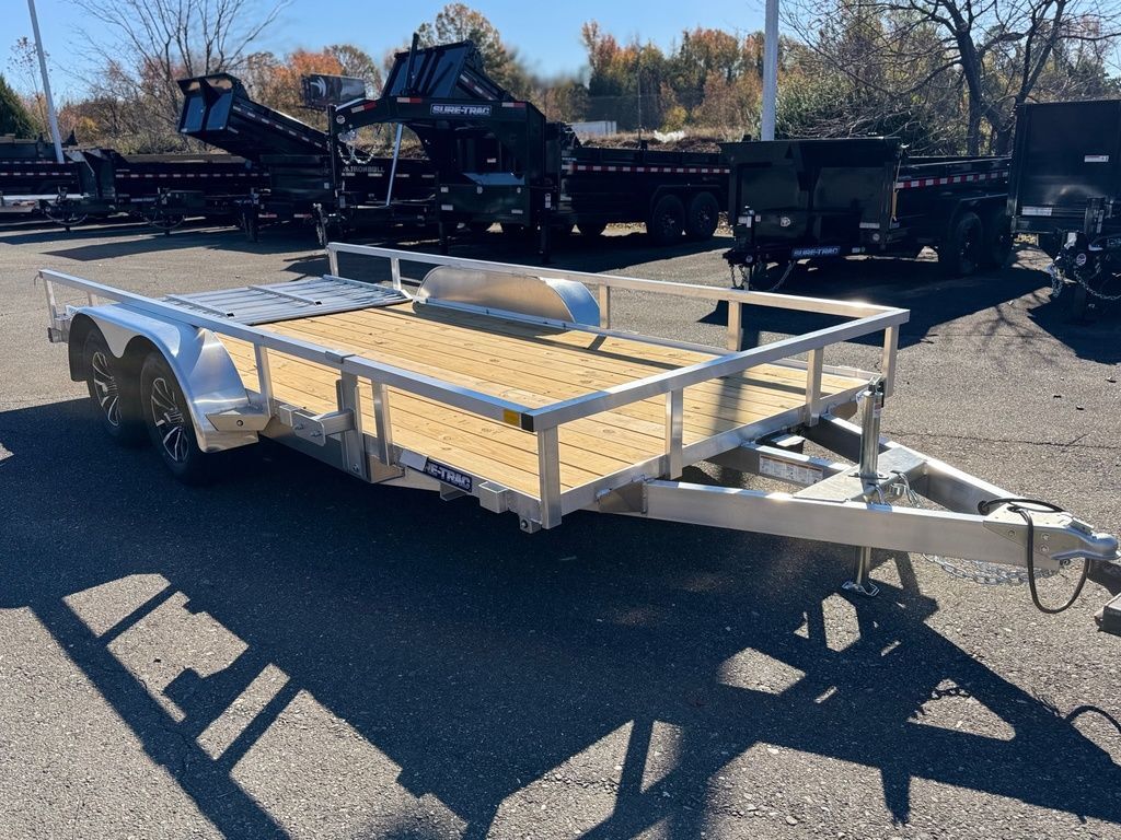 2026 Sure-Trac 7x16 ALUMINUM TUBE TOP UTILITY 7K in lowell NC