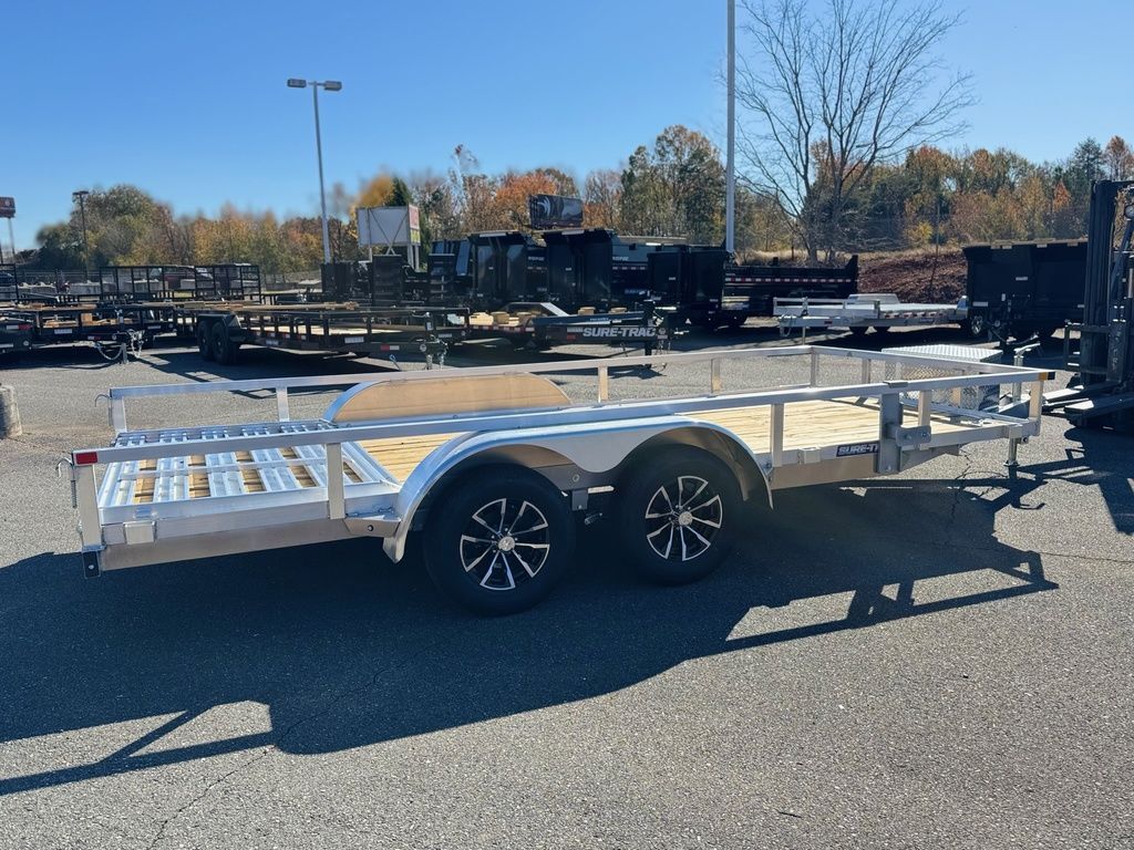 2026 Sure-Trac 7X16 ALUMINUM TUBE TOP UTILITY 7K in lowell NC