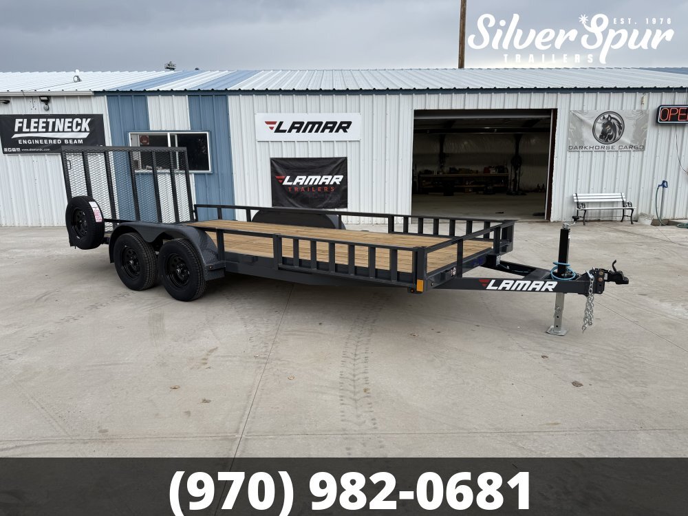 2027 Lamar 83" X 18' UC - 7K UTILITY 4" CHANNEL FRAME in Brush, CO