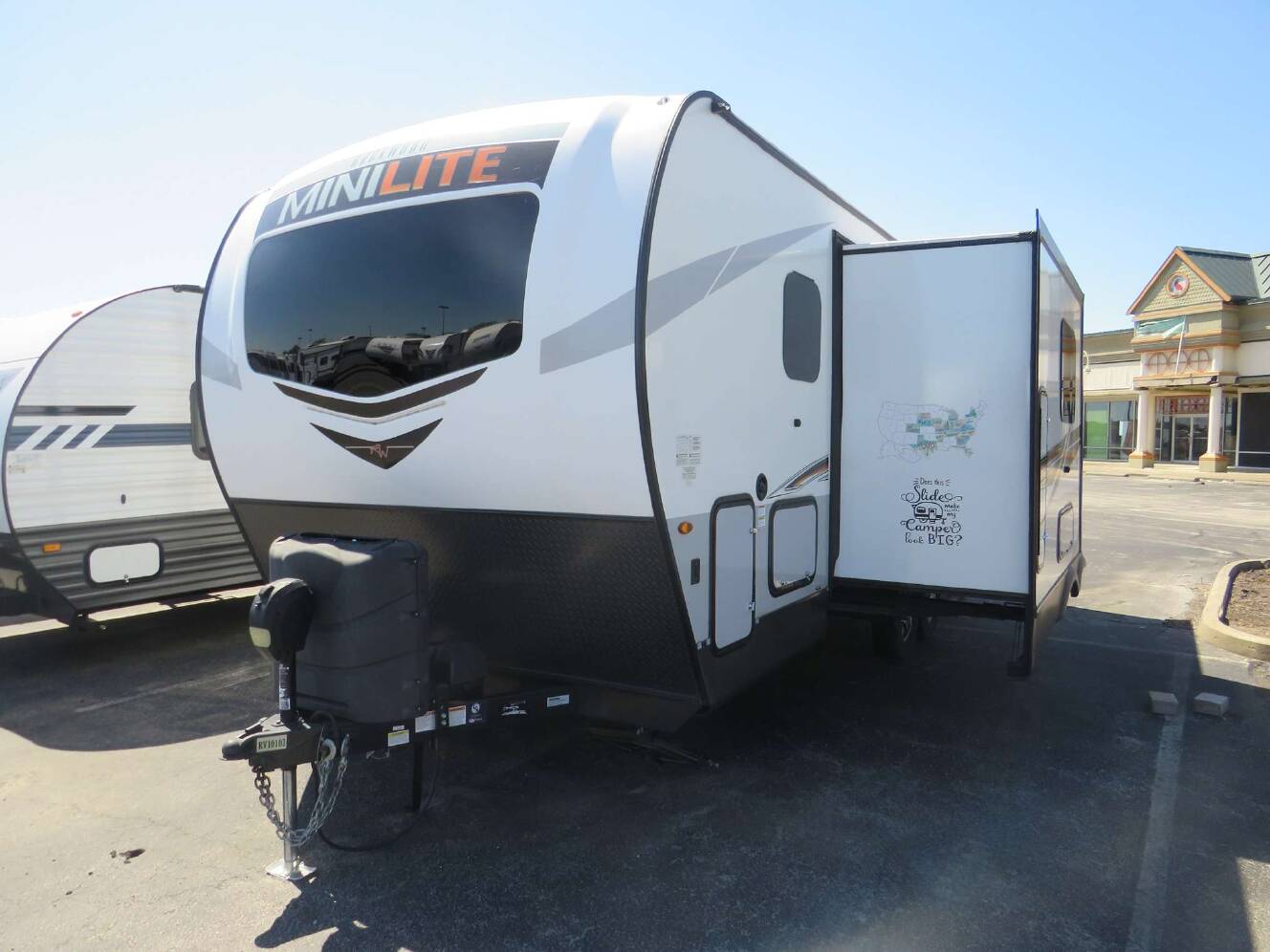 A photo of this 2021 Forest River ROCKWOOD MINI LITE 2507S