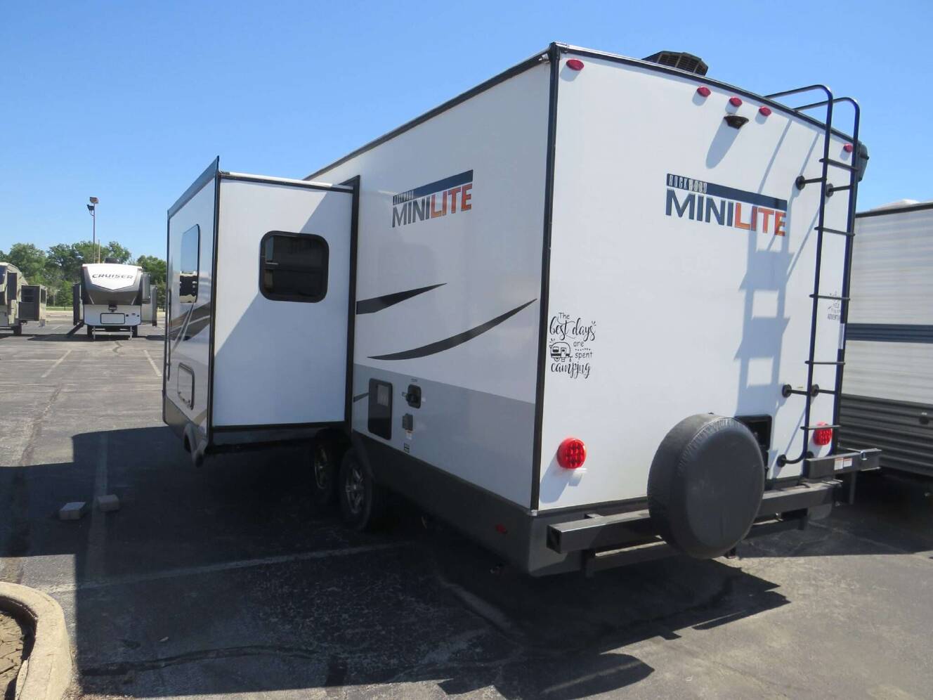 A photo of this 2021 Forest River ROCKWOOD MINI LITE 2507S