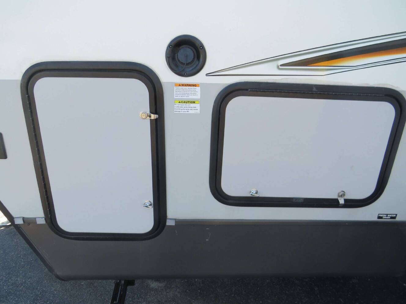 A photo of this 2021 Forest River ROCKWOOD MINI LITE 2507S