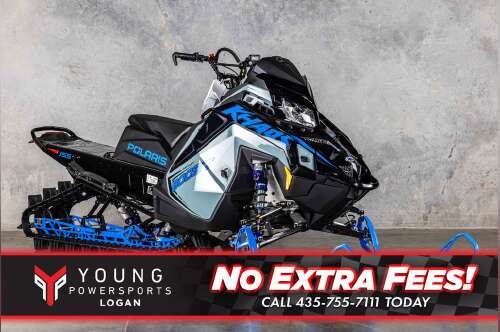 2026 Polaris® Patriot Boost RMK Khaos 155 Hemlock Blue / Black / Velo in logan UT