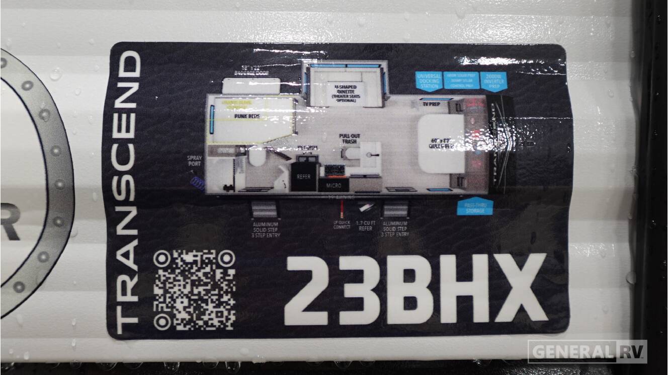 A photo of this 2027 Grand Design Transcend Xplor 23BHX