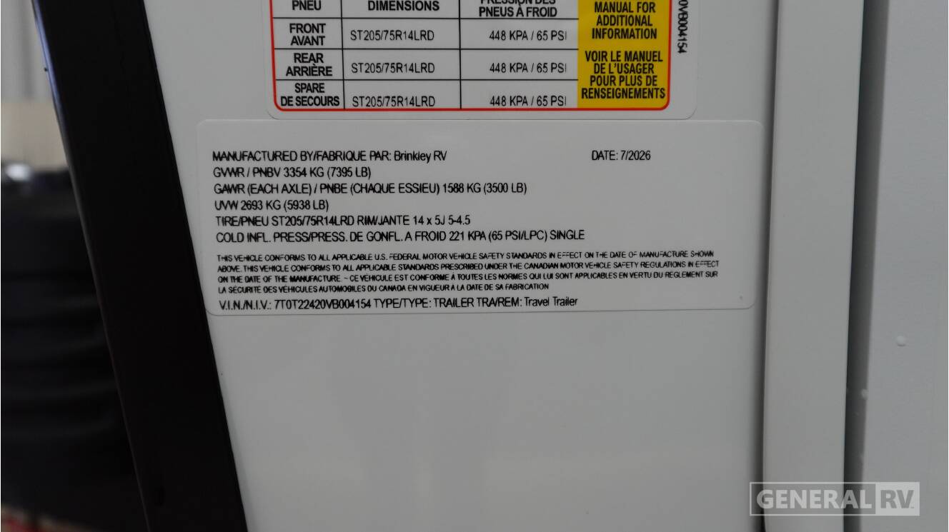 A photo of this 2027 Brinkley Model Ix 20X