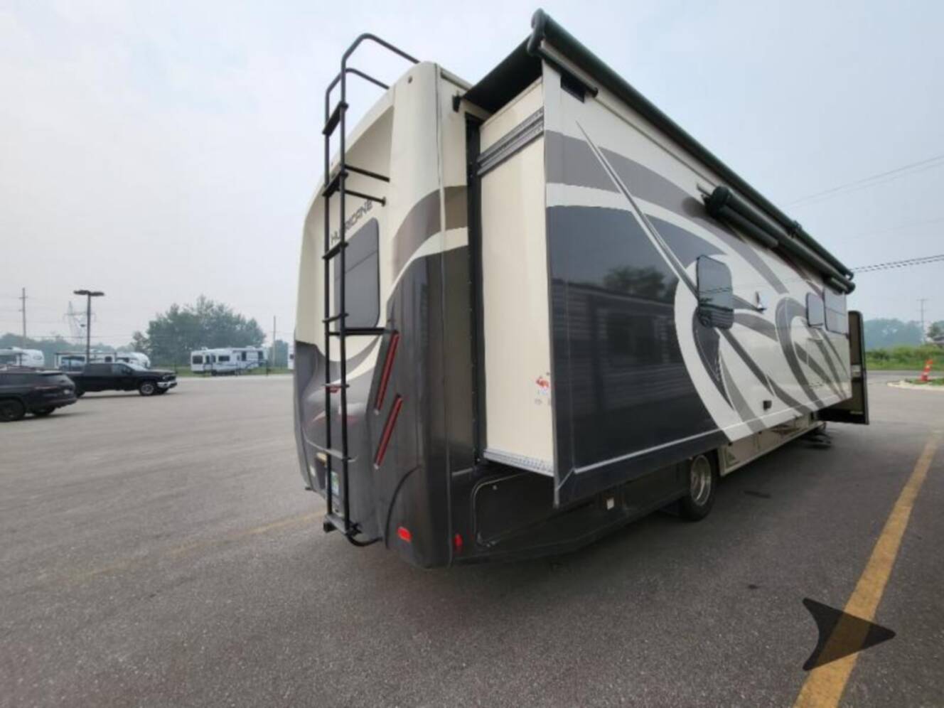 A photo of this 2019 Thor Motor Coach Hurricane 34R