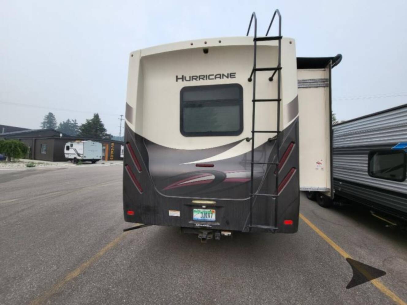 A photo of this 2019 Thor Motor Coach Hurricane 34R
