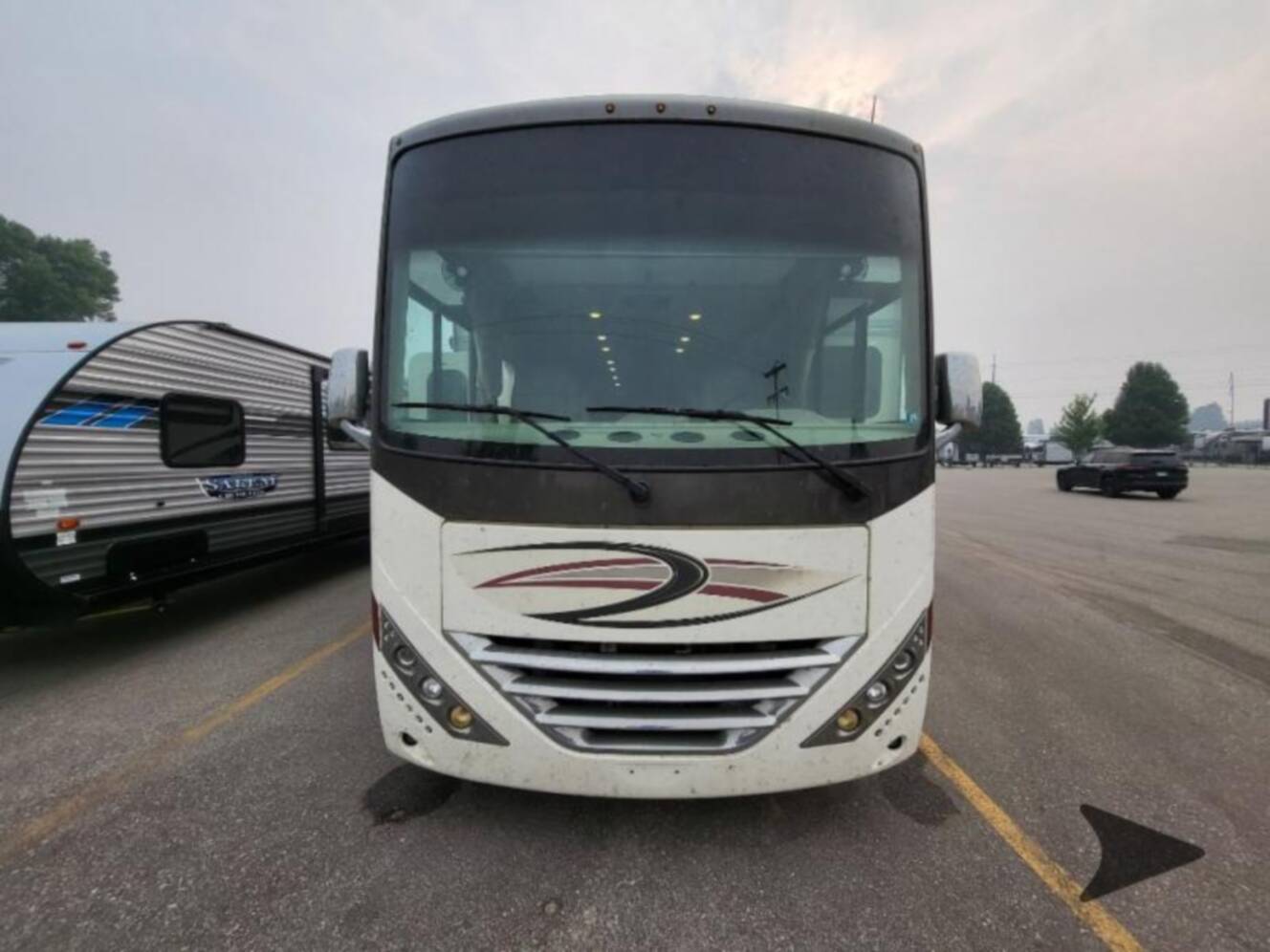 A photo of this 2019 Thor Motor Coach Hurricane 34R