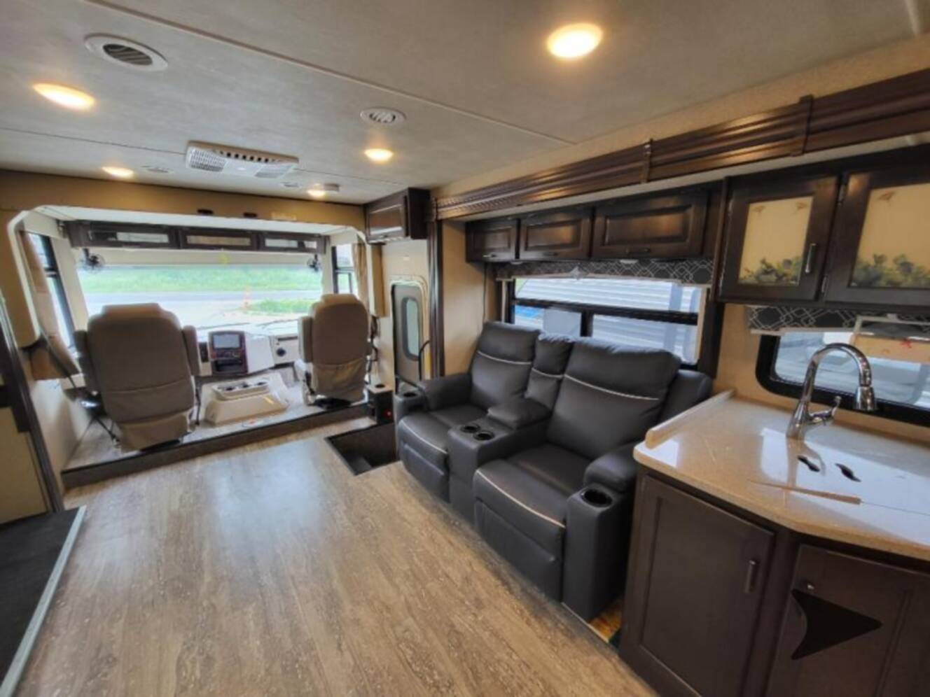 A photo of this 2019 Thor Motor Coach Hurricane 34R