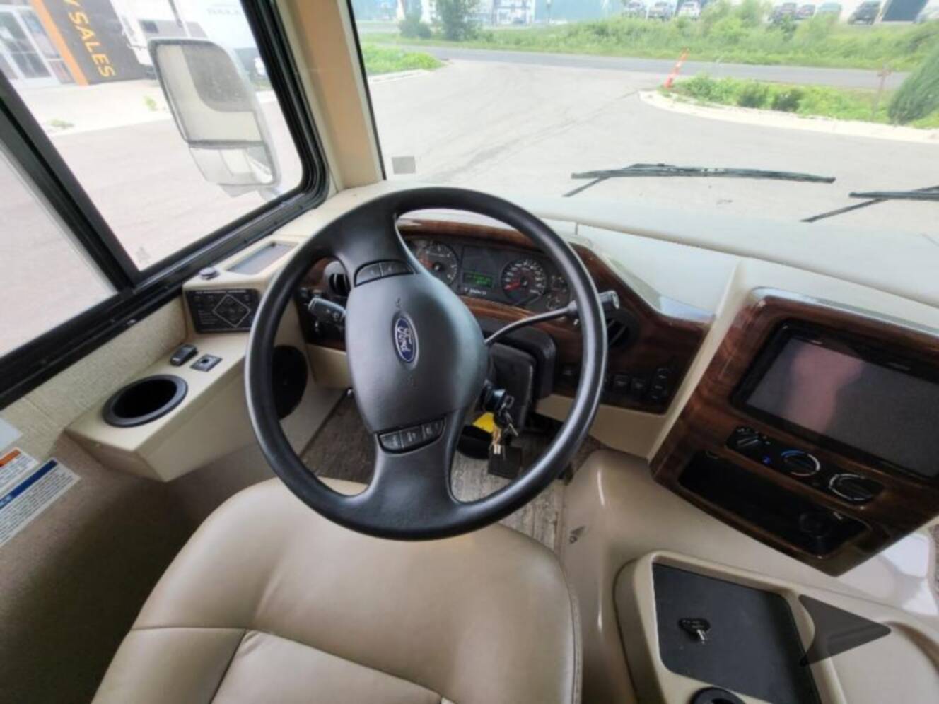 A photo of this 2019 Thor Motor Coach Hurricane 34R