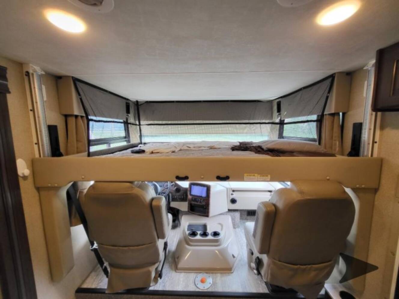 A photo of this 2019 Thor Motor Coach Hurricane 34R