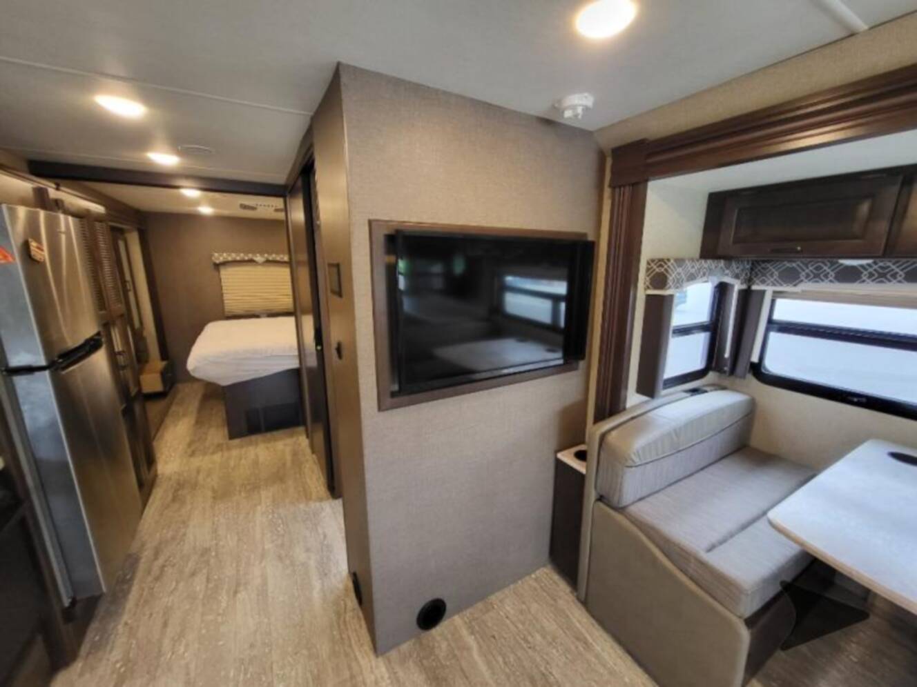 A photo of this 2019 Thor Motor Coach Hurricane 34R