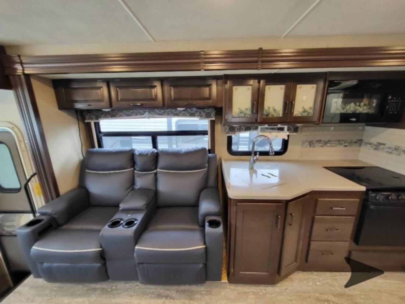 A photo of this 2019 Thor Motor Coach Hurricane 34R
