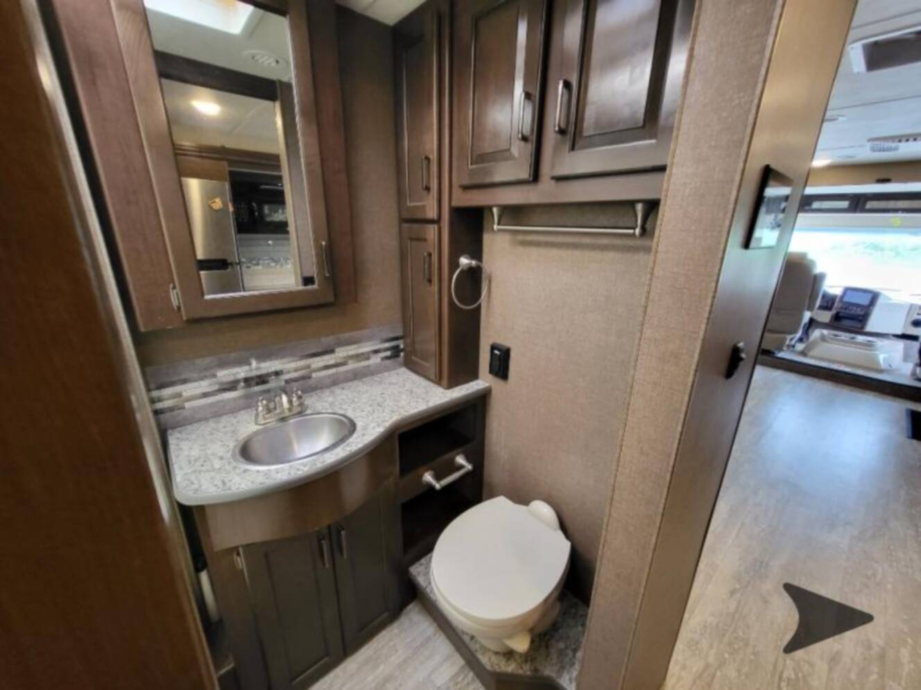 A photo of this 2019 Thor Motor Coach Hurricane 34R