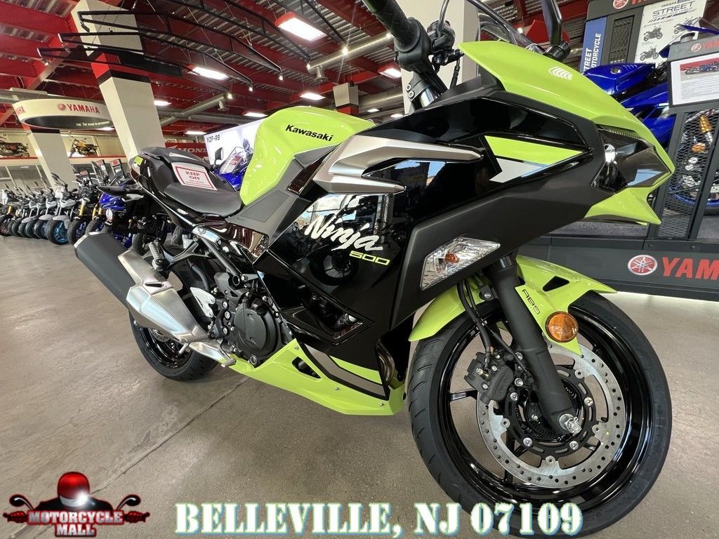 2026 Kawasaki Ninja® 500 ABS Metallic Yellowish Green/Ebony ABS in Belleville, NJ