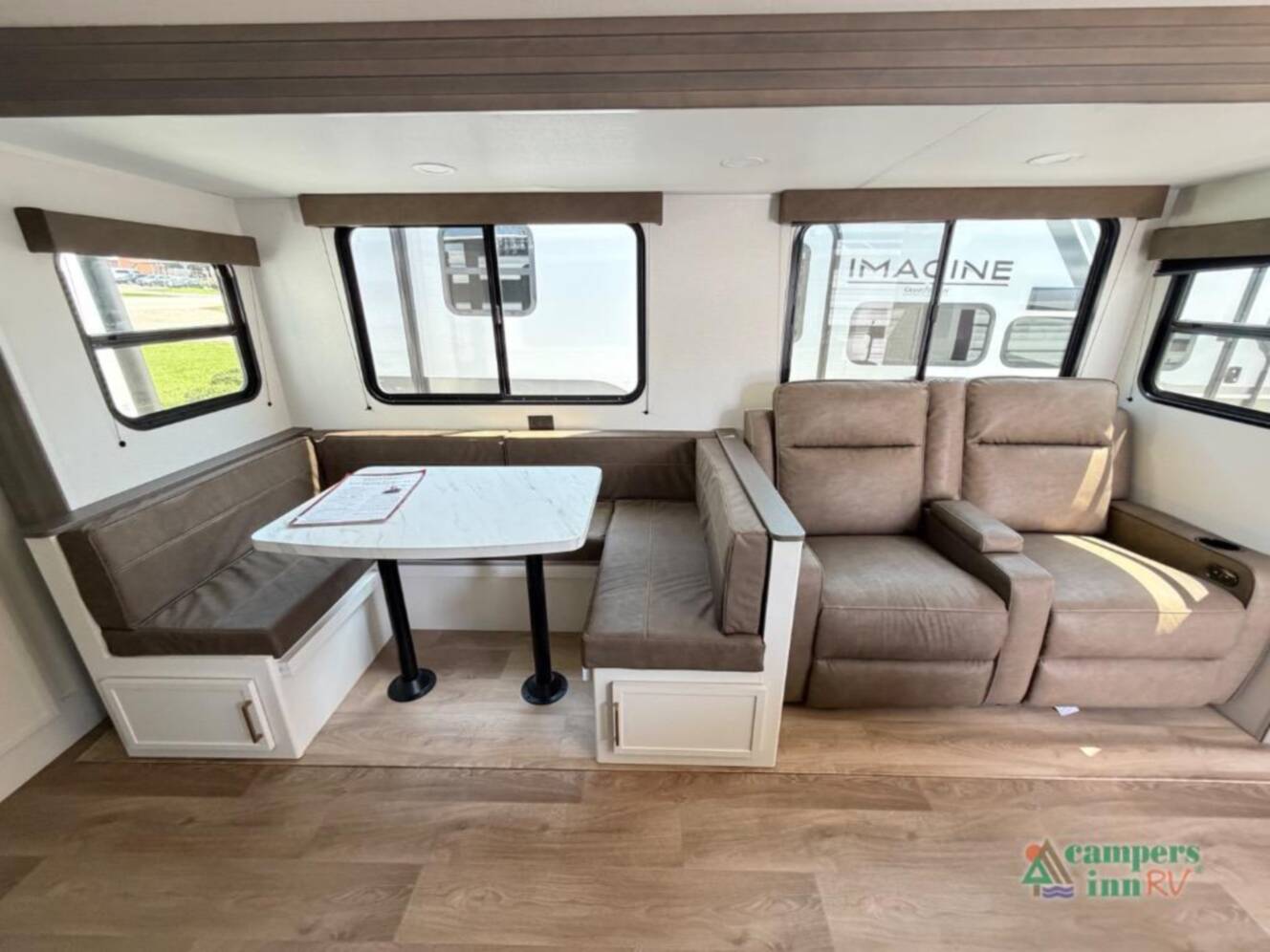 A photo of this 2027 Grand Design Transcend Xplor 335BHT