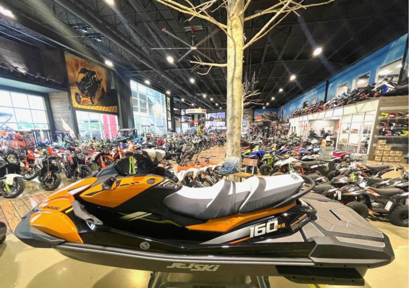 A photo of this 2023 Kawasaki Ultra® 160LX-S
