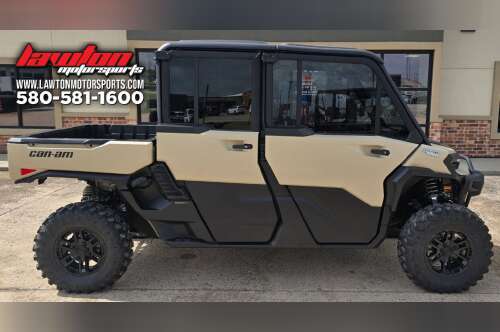 2026 Can-Am Defender MAX Limited HD11 Desert Tan & Carbon Black in lawton OK