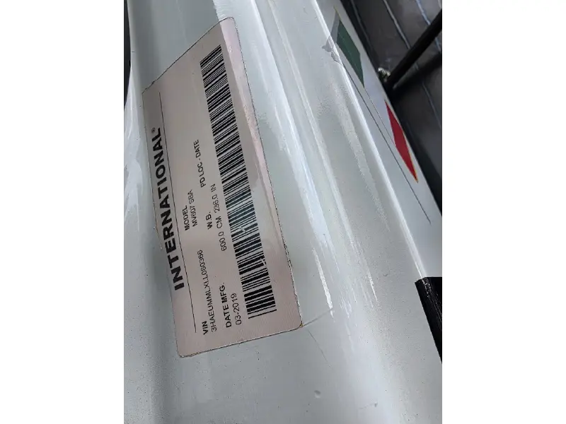 2020 International MV697