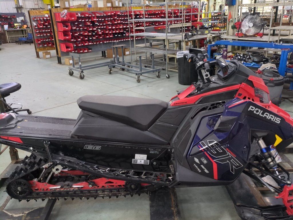 2025 Polaris® Patriot 9R Indy XCR 136 Midnight Blue Metallic / Indy R in ann arbor MI