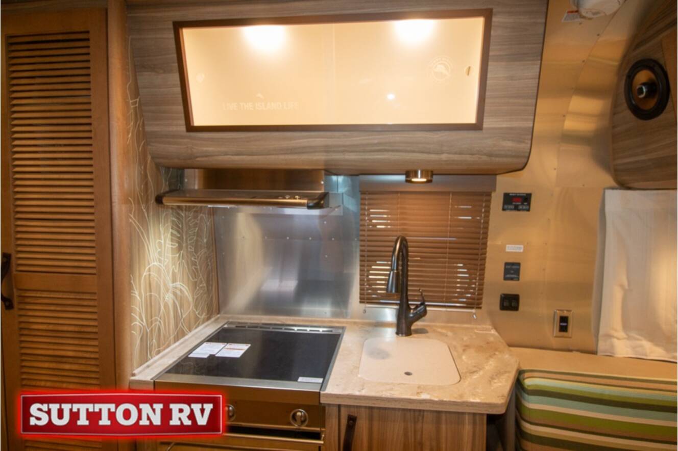 A photo of this 2019 Airstream Tommy Bahama 19CB