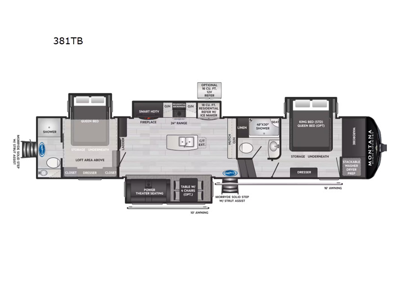 2025 Keystone Rv Montana High Country 381TB in inez TX