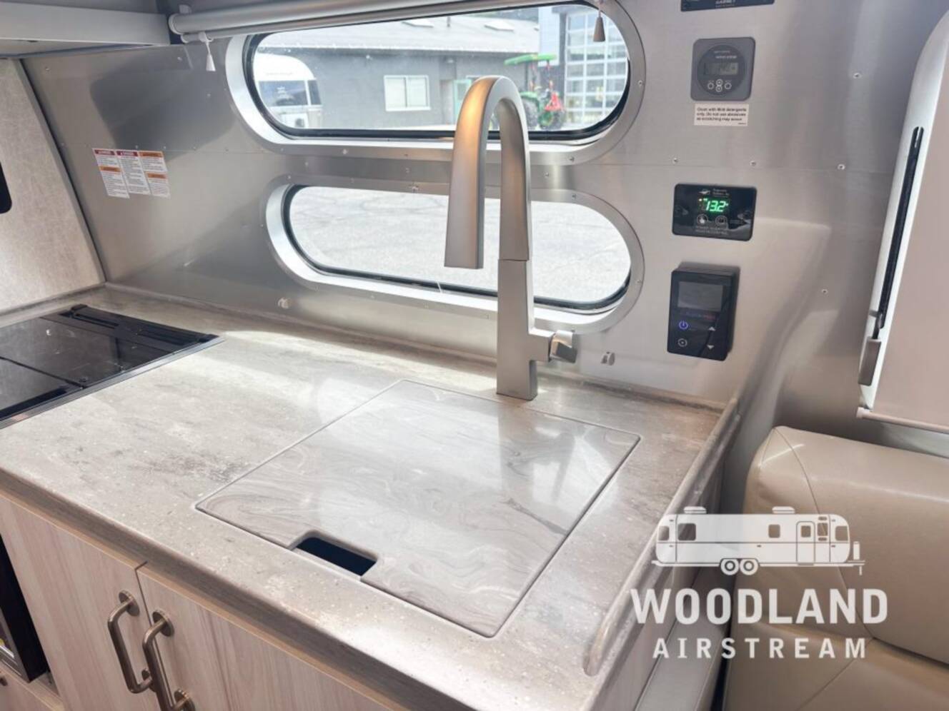 A photo of this 2027 Airstream International 28RB Twin