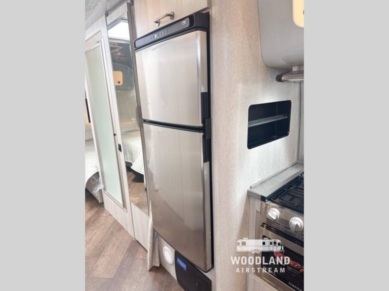A photo of this 2027 Airstream International 28RB Twin