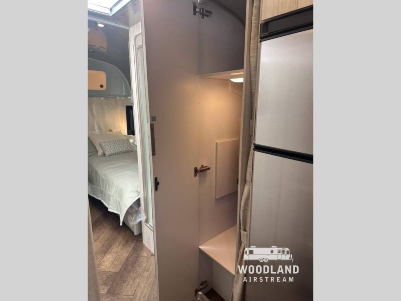 A photo of this 2027 Airstream International 28RB Twin