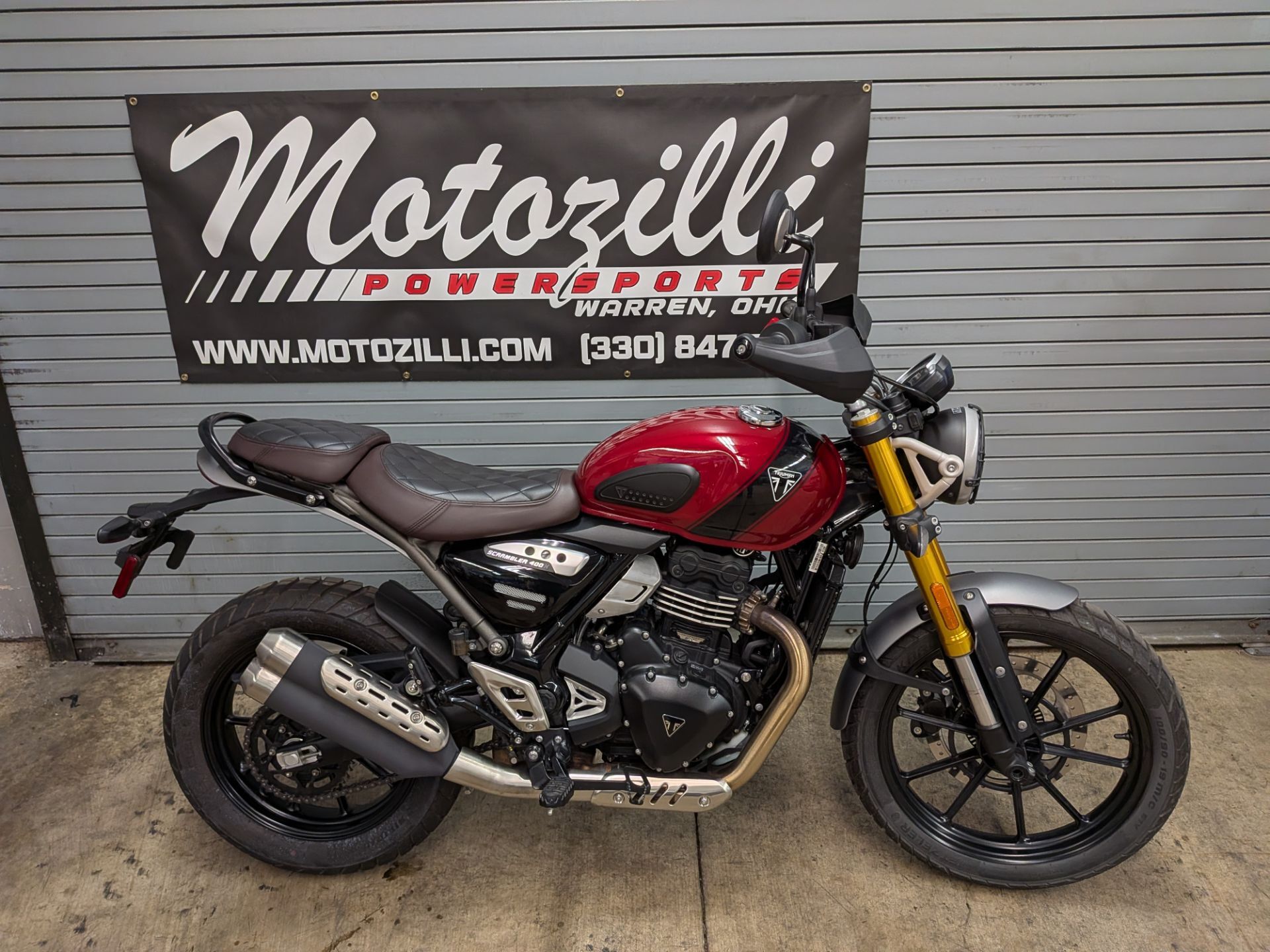 2024 Triumph Scrambler 400 X 400 X in Warren, OH
