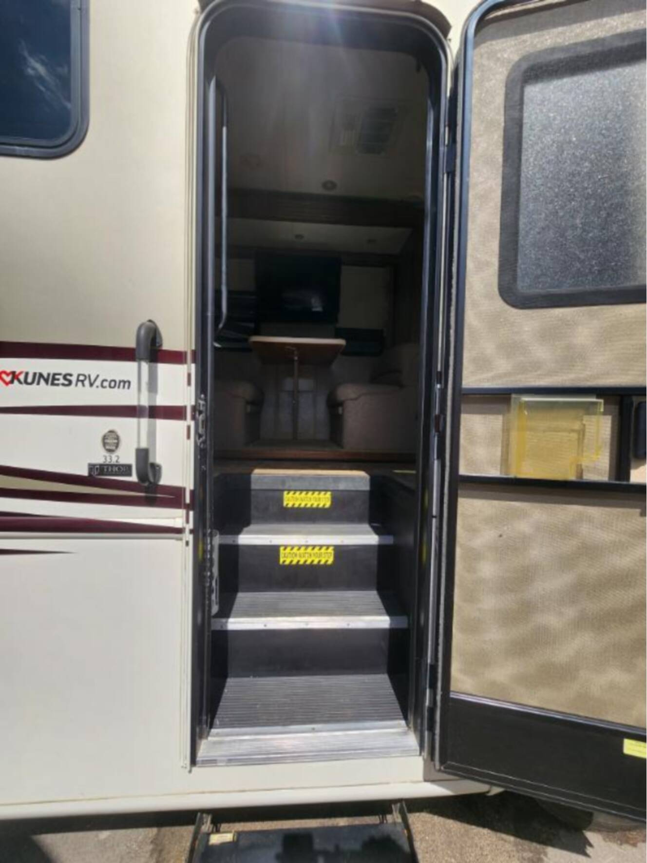 A photo of this 2013 Thor Motor Coach Palazzo 33.2