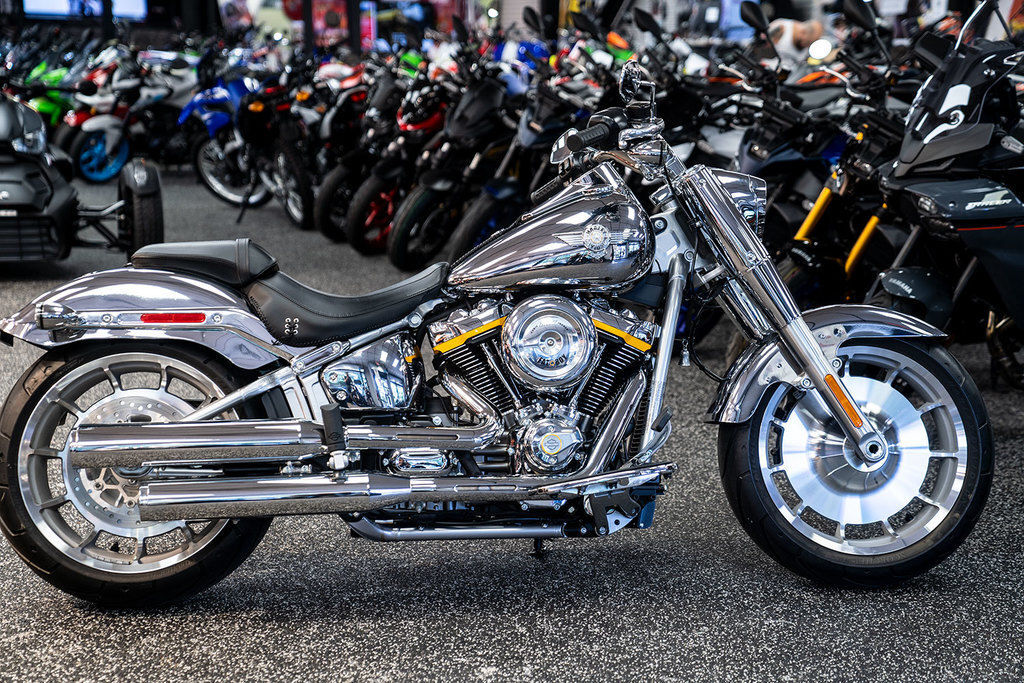 2025 Harley-Davidson® FLSTFI - Fat Boy® Gray Ghost BASE in Upper Darby, PA