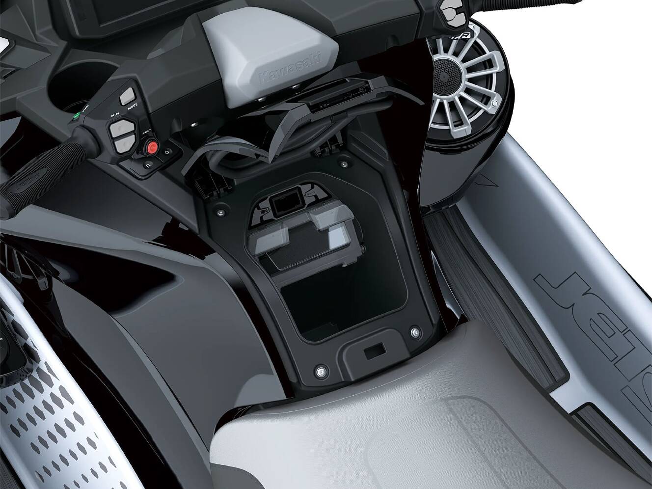 A photo of this 2026 Kawasaki Jet Ski® STX® 160LX