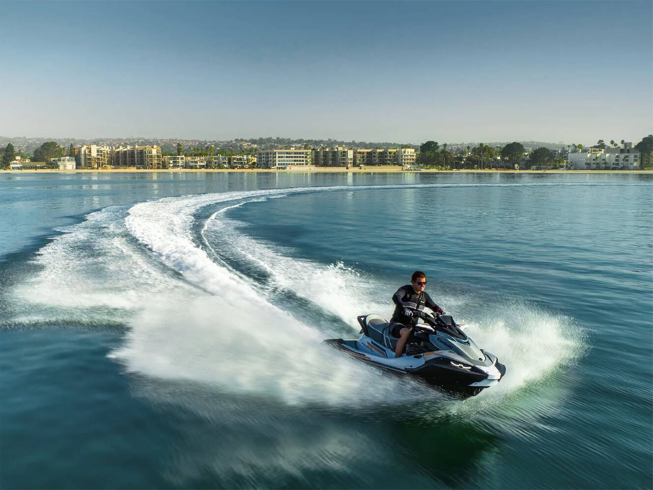 A photo of this 2026 Kawasaki Jet Ski® STX® 160LX