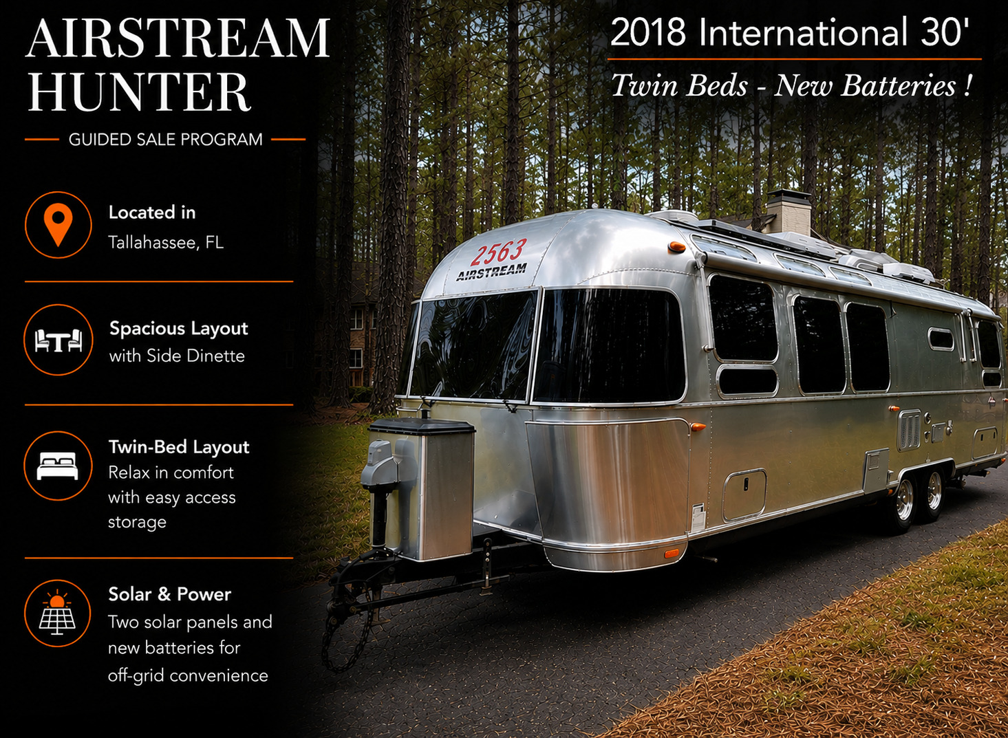 2018 Airstream INTERNATIONAL SIGNATURE 30RB TWIN RV