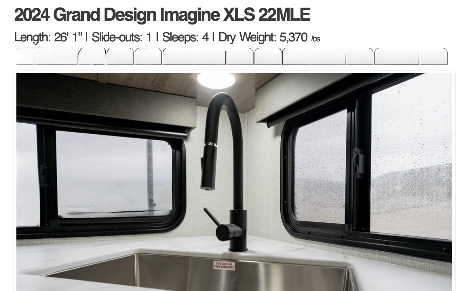 2024 Grand Design IMAGINE XLS 22MLE RV