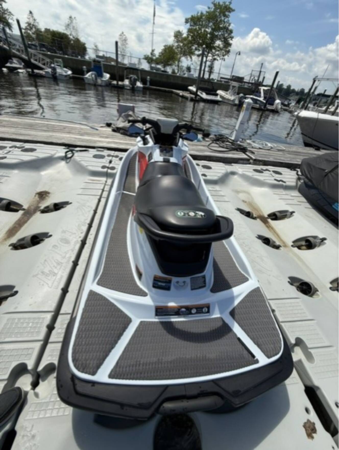 A photo of this 2020 Kawasaki STX160 LX