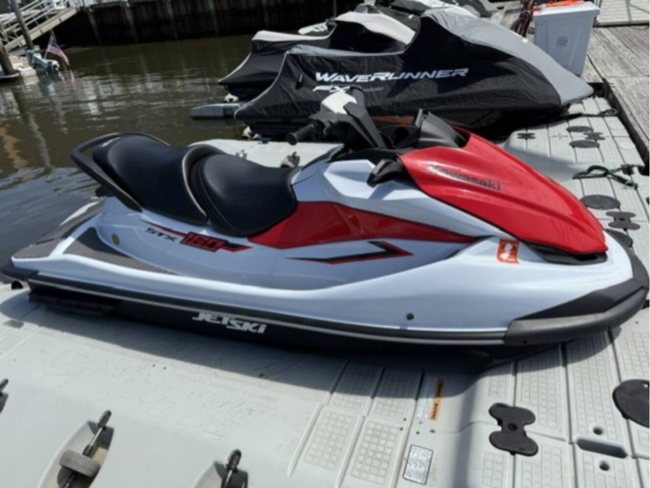 A photo of this 2020 Kawasaki STX160 LX