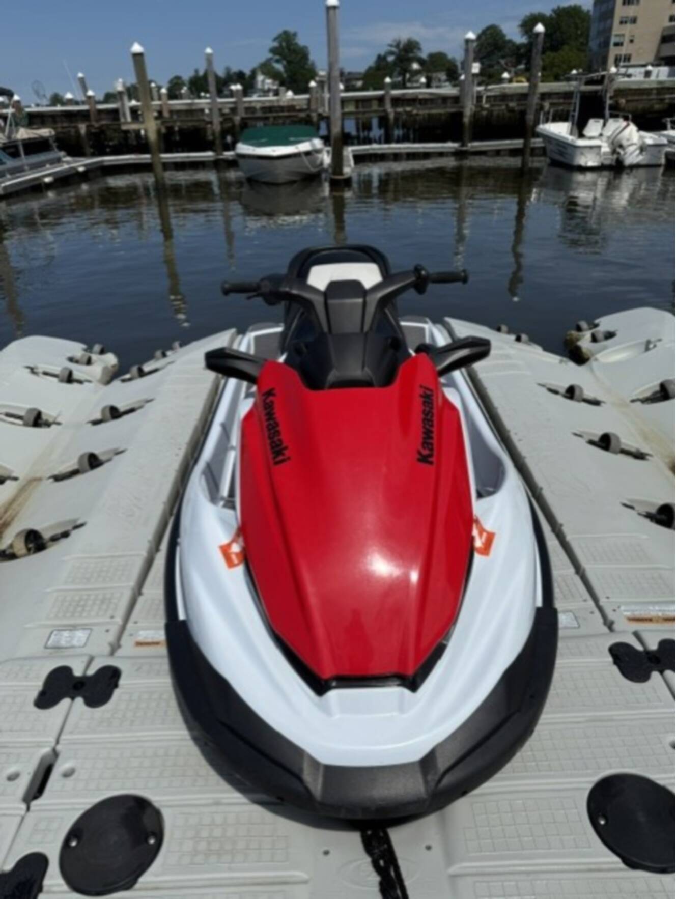 A photo of this 2020 Kawasaki STX160 LX