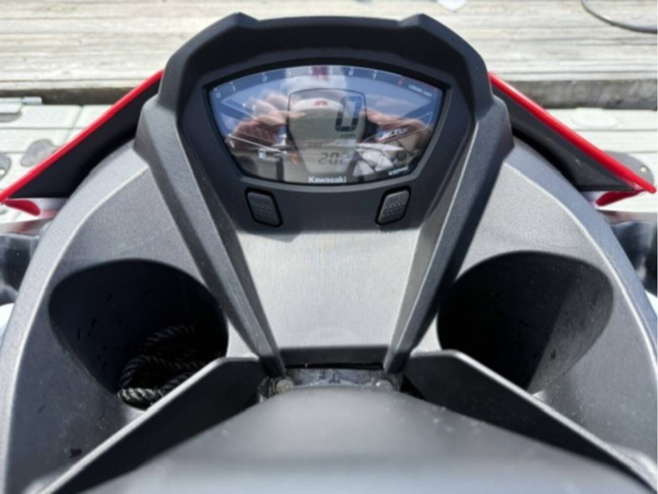 A photo of this 2020 Kawasaki STX160 LX