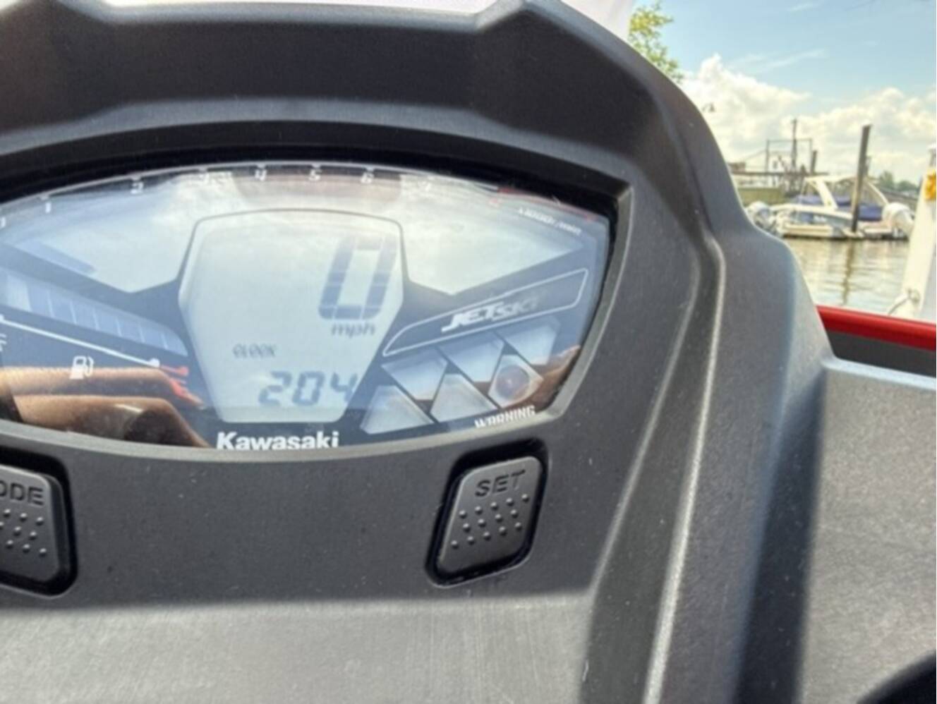 A photo of this 2020 Kawasaki STX160 LX