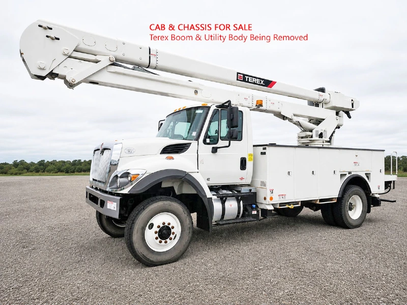 2019 INTERNATIONAL 7300 4X4 AWD CAB CHASSIS TRUCK