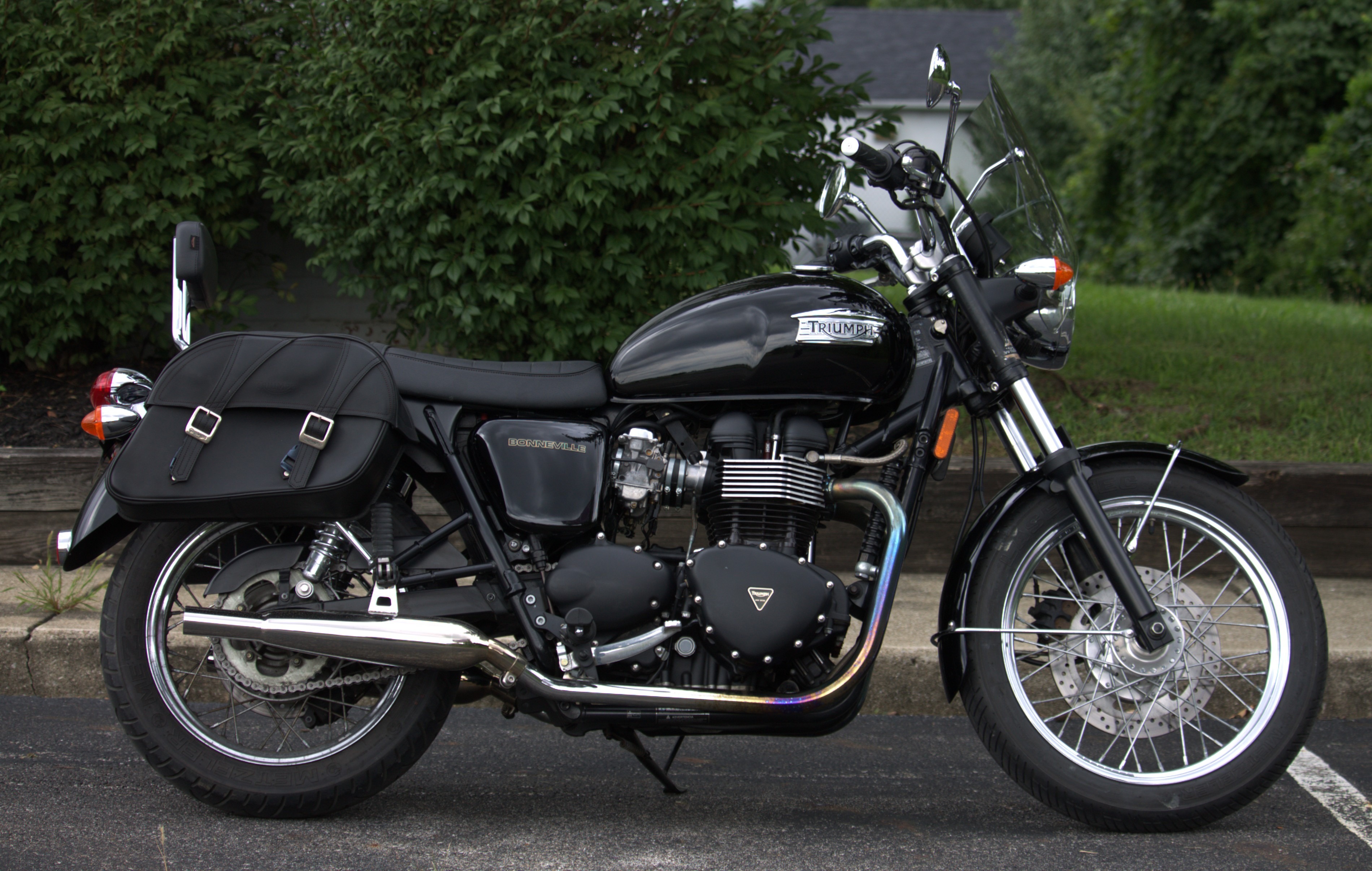 2008 Triumph Bonneville Black BLACK in Columbus, OH
