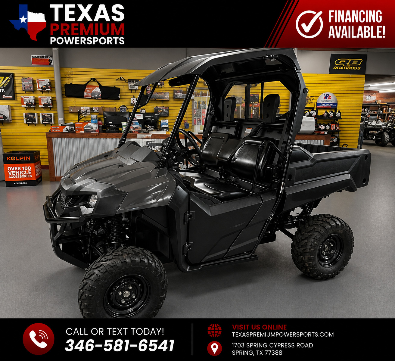 2025 Honda PIONEER 700 4X4 EFI UTV/Utility ATV