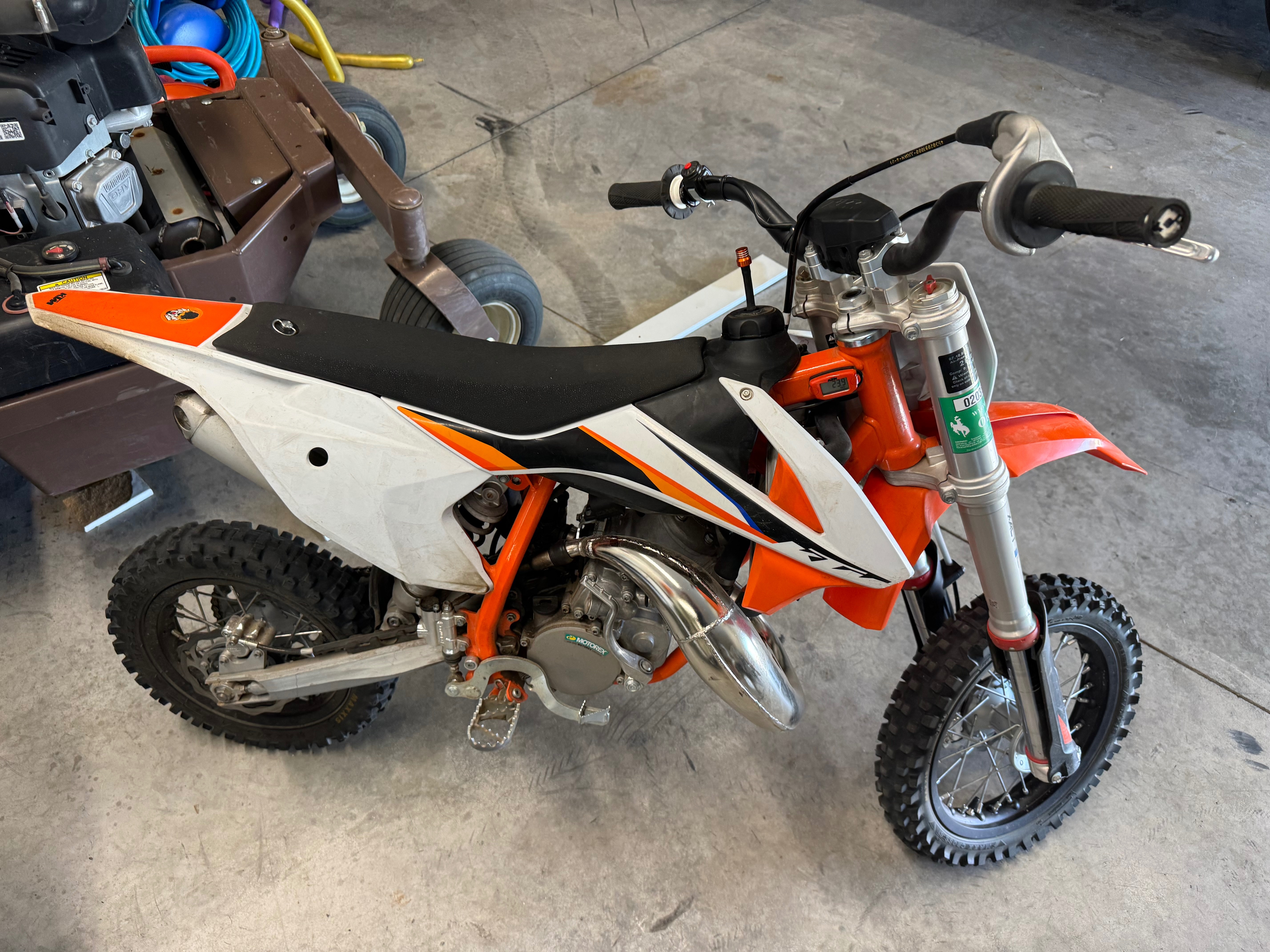 2021 KTM 50 SX Dirt Bike motorcycle