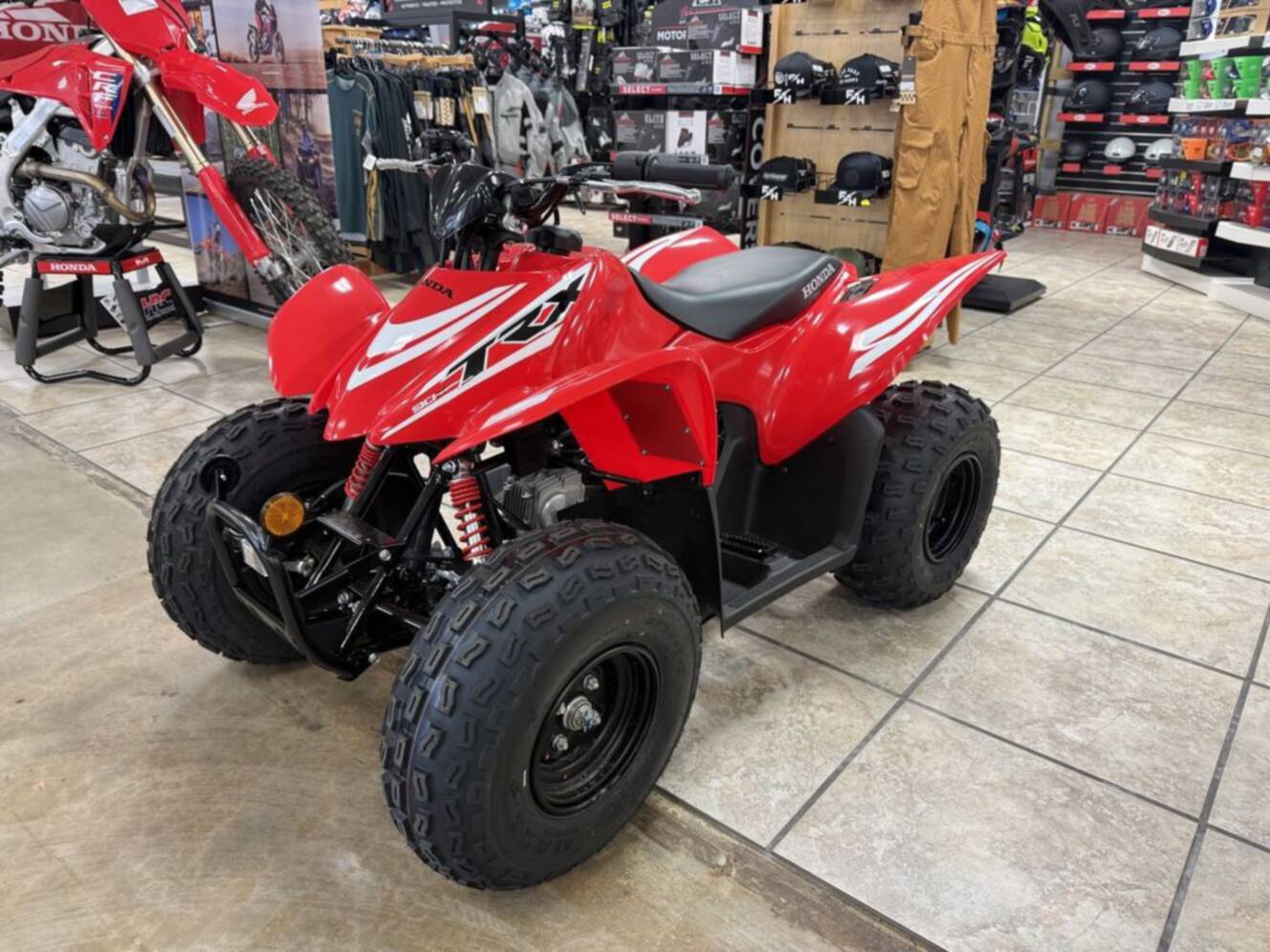 A photo of this 2026 Honda TRX 90X