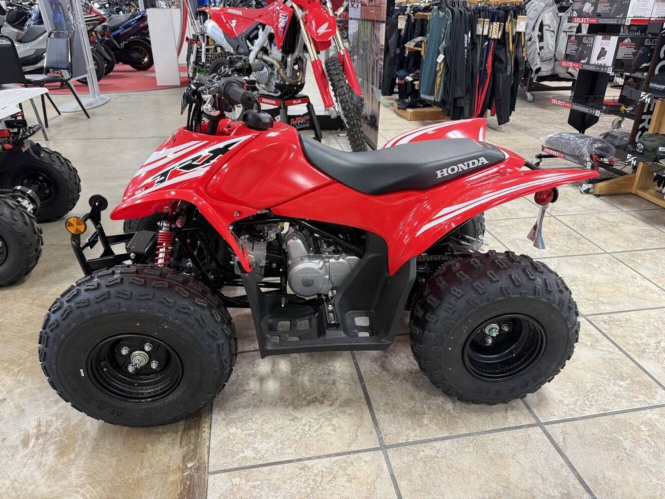 A photo of this 2026 Honda TRX 90X