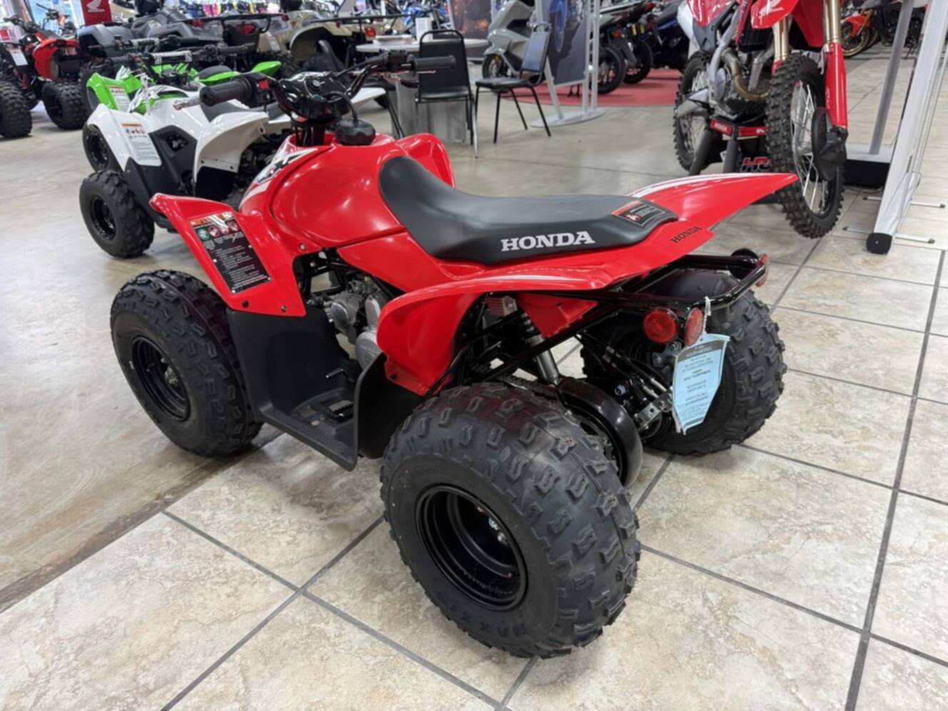 A photo of this 2026 Honda TRX 90X