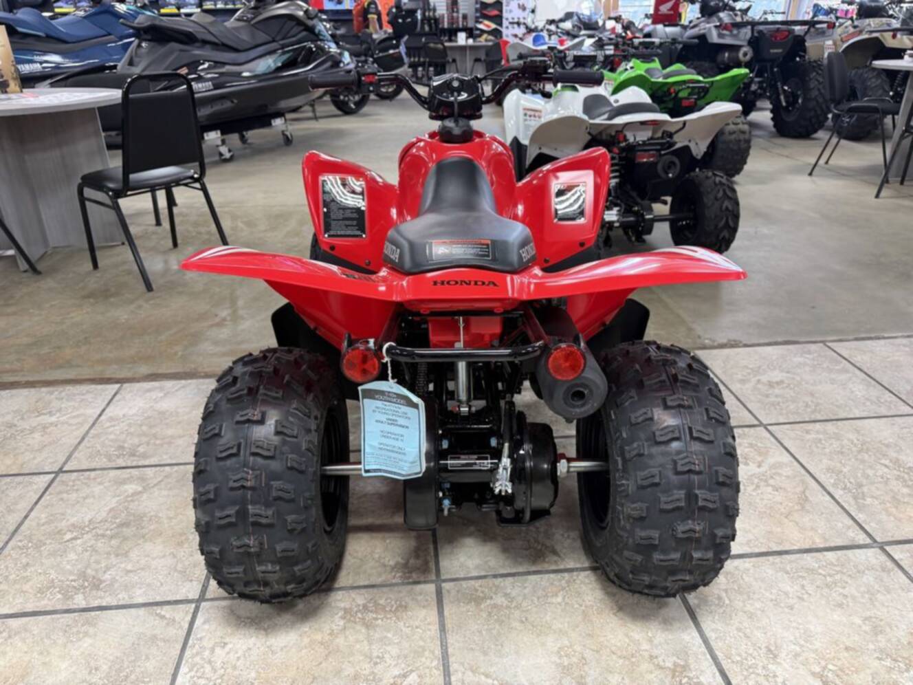A photo of this 2026 Honda TRX 90X