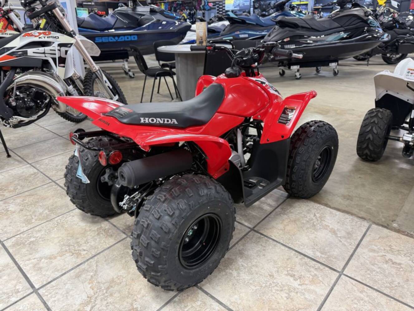 A photo of this 2026 Honda TRX 90X